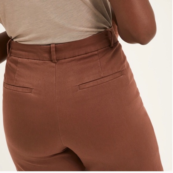 NWT Frank and Oak Cropped Josephine pant - Picture 2 of 6